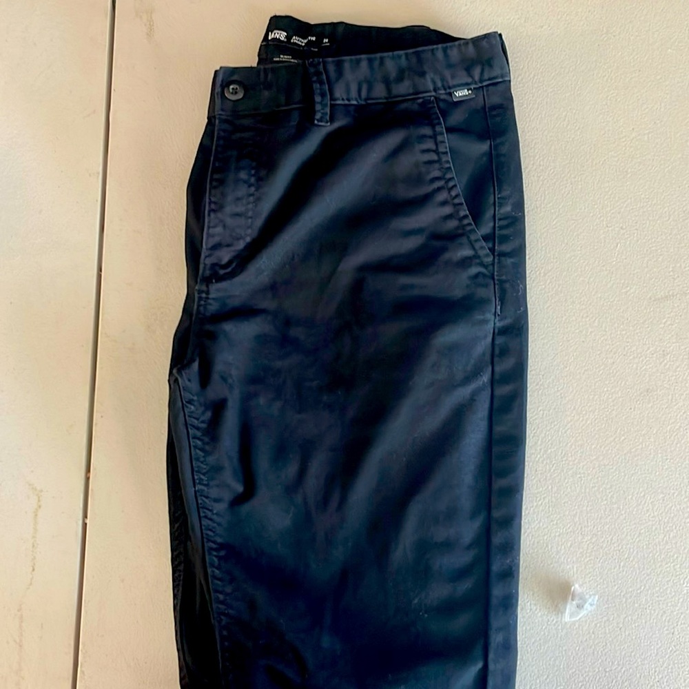 Black van pants